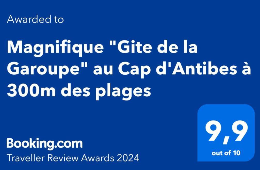 Magnifique "Gite De La Garoupe" Au Cap D'Antibes A 300M Des Plages المظهر الخارجي الصورة